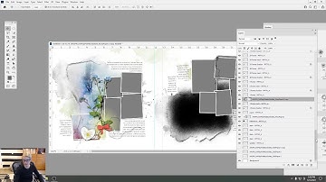 Digital Scrapbooking MultiFoto Template Album No. 1 Inspiration