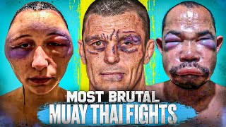 The Most Brutal Knockouts Ever - Muay Thai & Kickboxing Fights