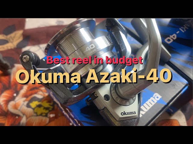 Okuma Azaki-40 unboxing.. #bestreelinbudget #spinningreel #myfavouritereel  