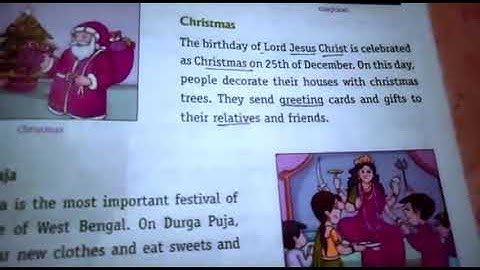 Class 2, EVS, chapter 11 Our Festivals by Ms Sanchita.