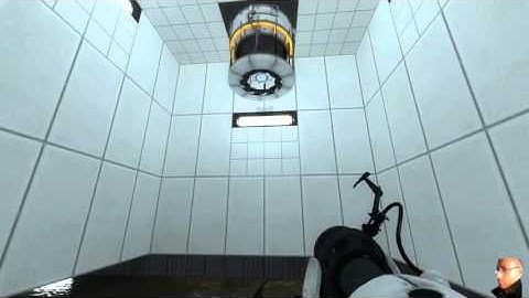Portal 2 community test chamber - Gravitron 00: Intro - echoplex