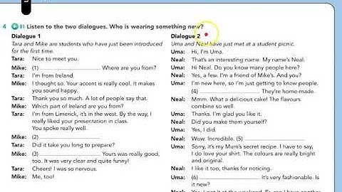 B1+ Unit 1 Everyday English - listening