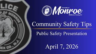 Community Safety Tips | 2026