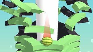 MAX LEVEL in Stack Ball 3D (Levels 156-160) screenshot 5