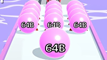 MAX LEVEL Ball Run 2048🏆🍀💥: All Levels Gameplay Walkthrough Android ,iOS NEW UPDATE #gameplay