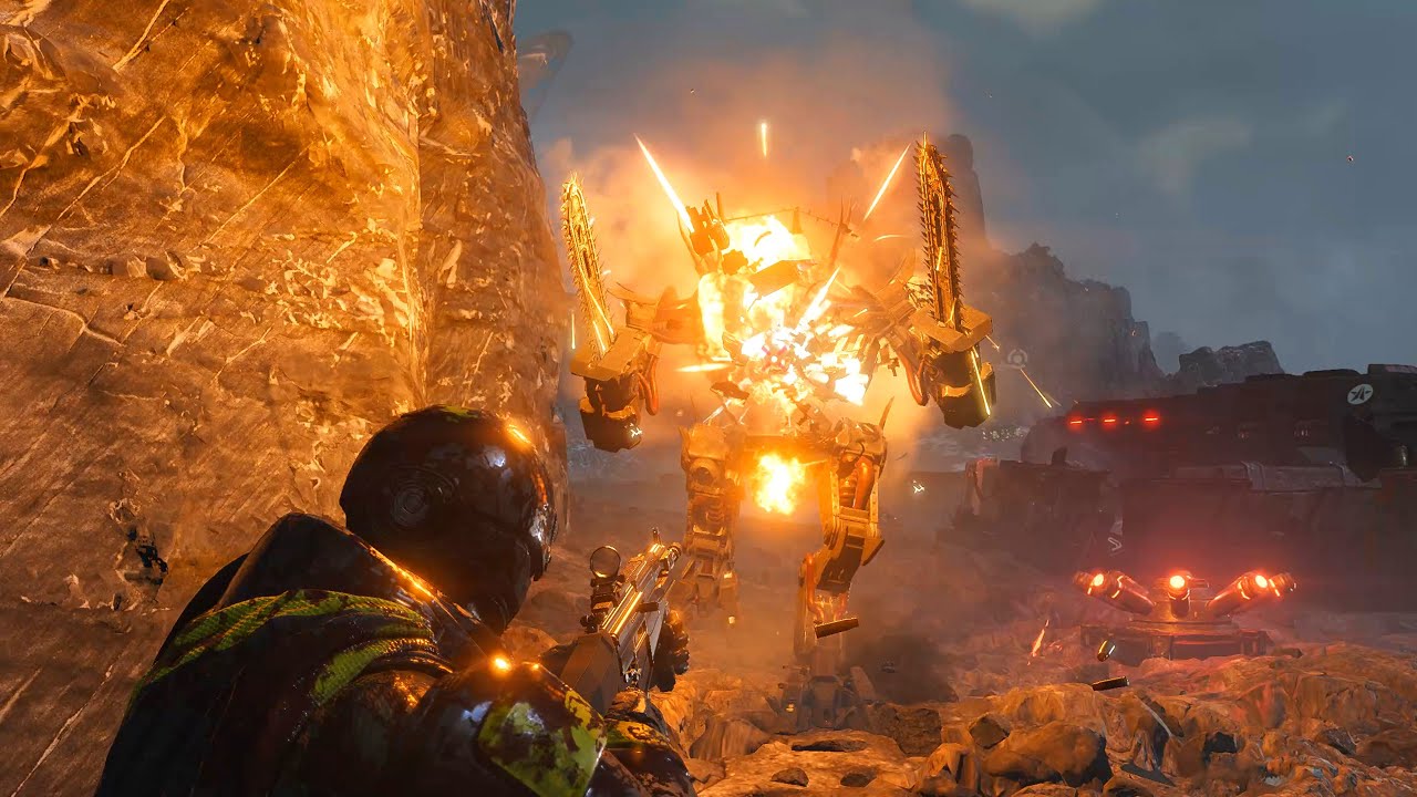 Battle with Automatons - Super Helldive Difficulty - 4K Quality ...