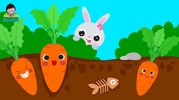 Thơ Cho Bé | Bài Thơ CỦ CÀ RỐT | Thơ Mầm Non | Thơ Thiếu Nhi | BOOKID