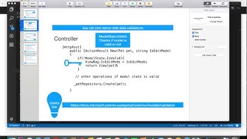 Server side data validation in asp net core mvc