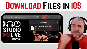 How to DOWNLOAD files from LINKS on iPhone/iPad | Safari Download Manager