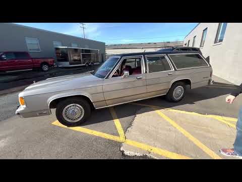 1991 Ford LTD Crown Victoria LX Station Wagon, 29k-Miles, Walk Around and Driving