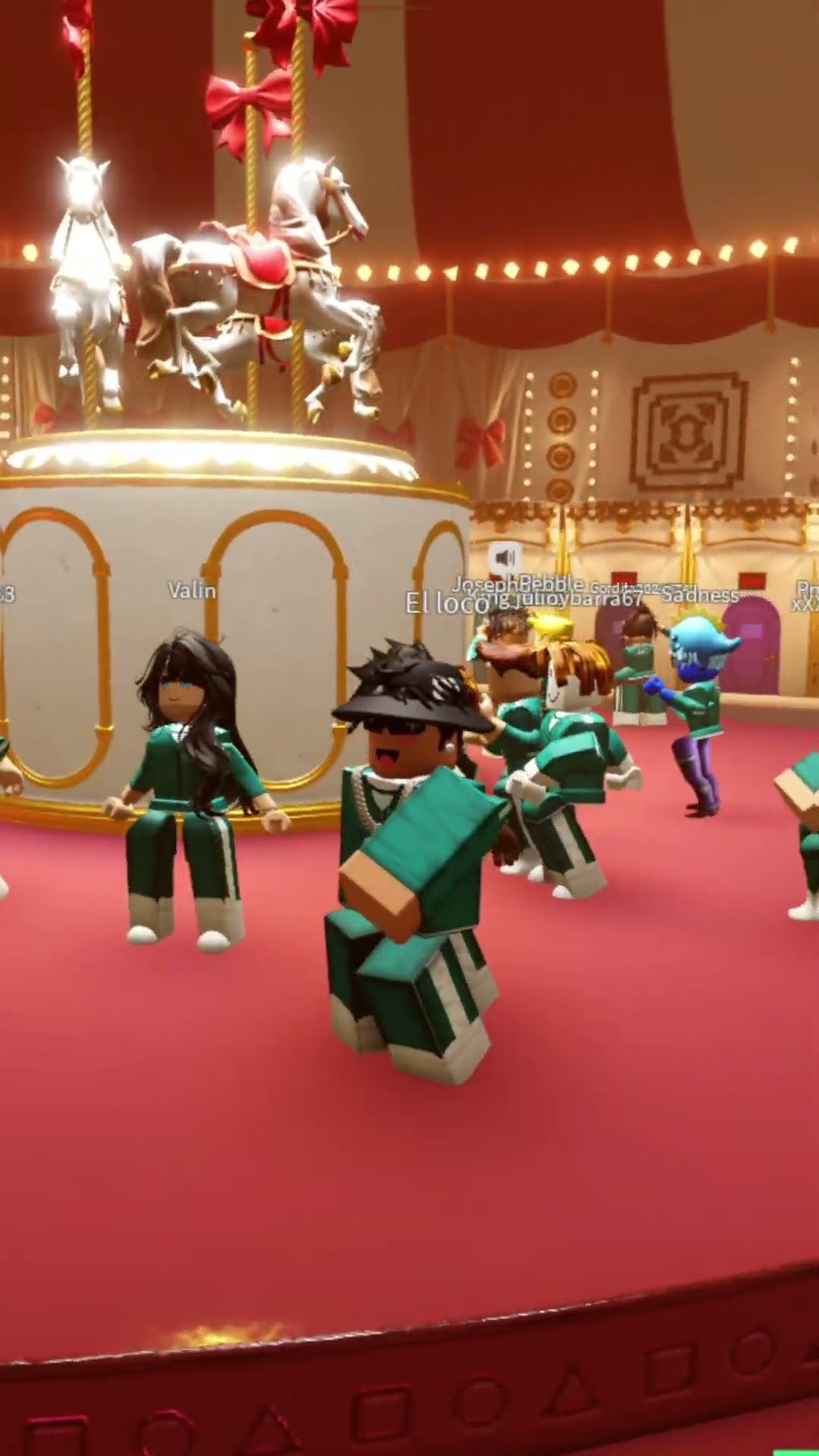 Round and round in Squid game 2 mingle ?? #shorts #roblox