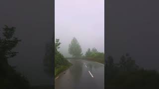 The road is less traveled, shrouded in fog#nature #like #travel #guru#mountainview#monsoon#winter