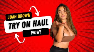Try-On Haul by Joah Brown | wow or WOW? | Alicia Waldner (4k)
