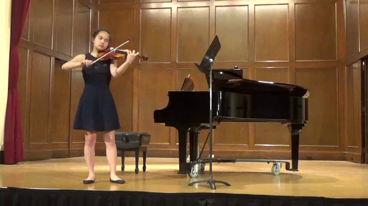 Audrey Sun -- Bach Partita No.3 E Major Preludio