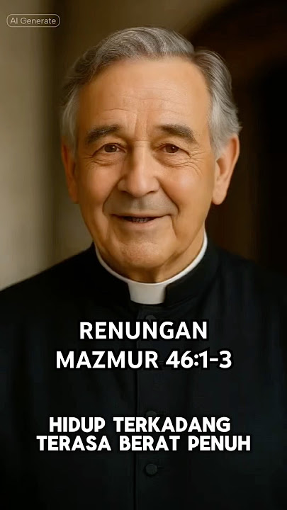 RENUNGAN SINGKAT | MAZMUR 46:1-3  YESUS PENOLONG YANG SETIA #renungansingkat #renungankristen
