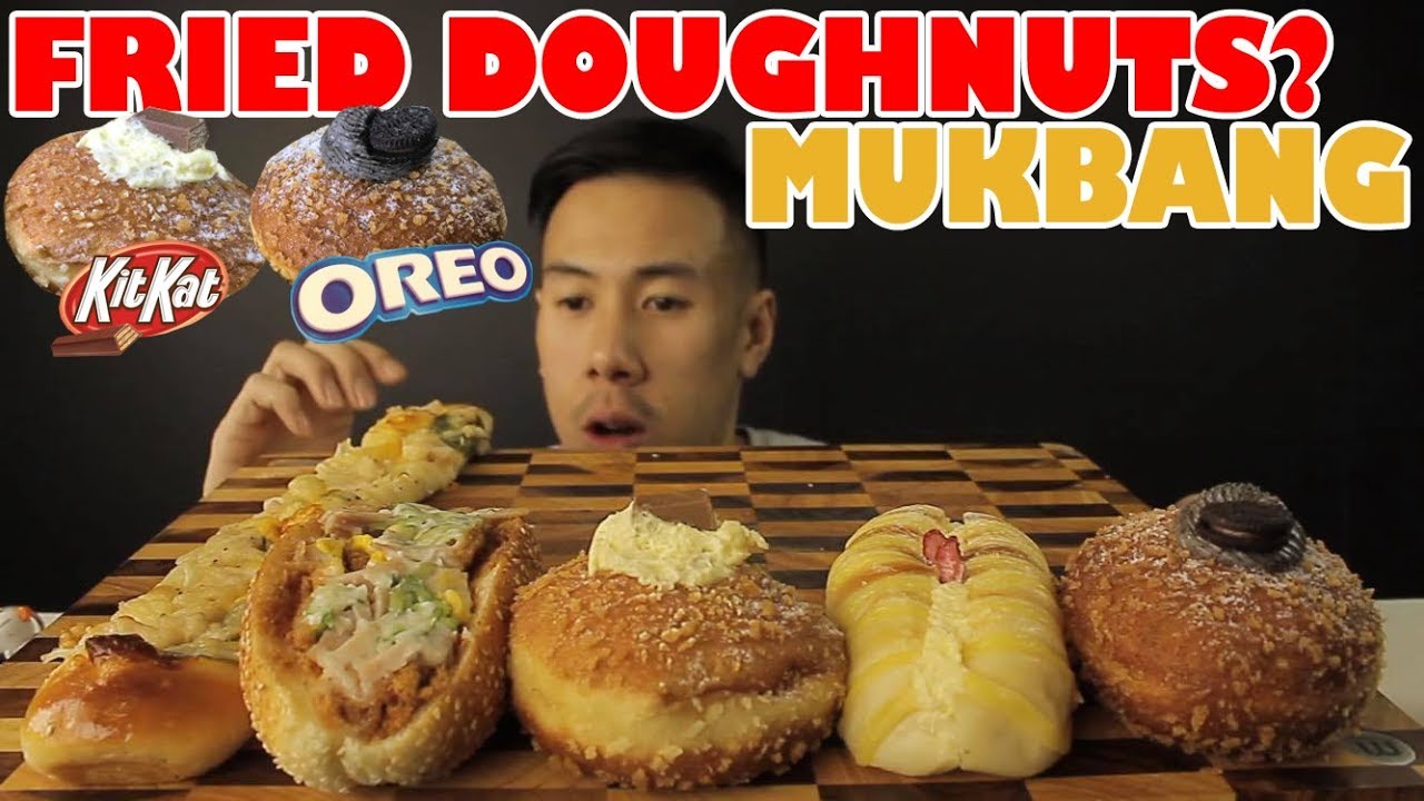 [MUKBANG] FRIED DOUGHNUTS+BAKERY GOODNESS-MASSIVE BITES