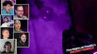 Реакция Летсплейщиков на Спрингтрапа в Five Nights at Freddy’s Security Breach