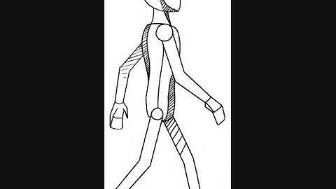 AMB Basic Walk Cycle (12 Frames)