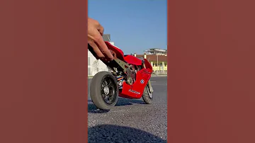 fast RC motorcycle DIY brushless