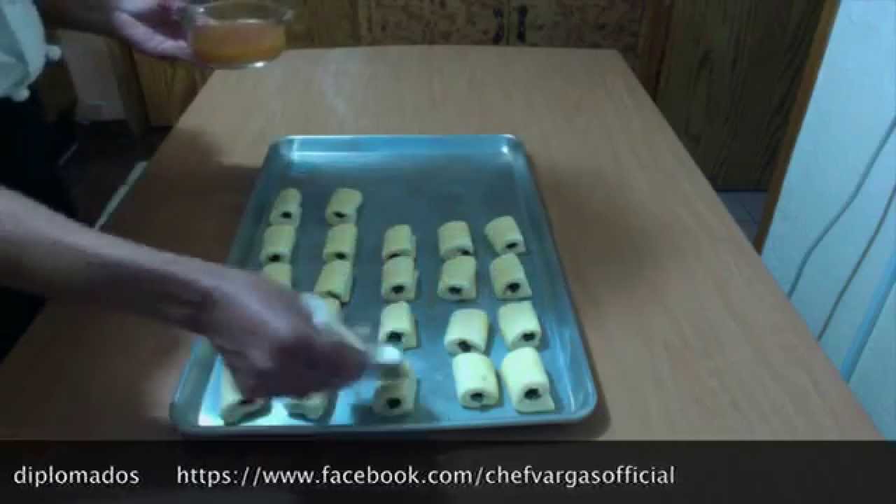 PASTA DANESA CHOCOLATINES Técnicas básicas de panadería Chef Vargas México