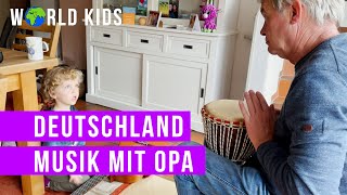 Musik mit Opa | Ein Film von Jasper | Osnabrück | Deutschland I WorldKids.tv