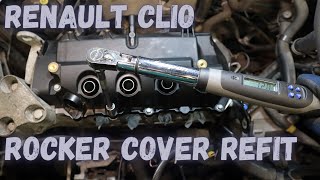 Renault Clio Rocker Cover Refit (The Rocker Cover Saga Part 2) by Sockets And Sideburns 10,895 views 1 year ago 50 minutes