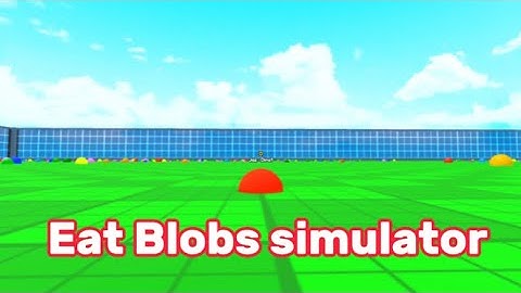 Today We Are Going To Play Eat Blobs Simulator!
