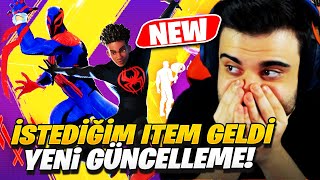 YENİ GÜNCELLEME ! SPİDER MAN AĞI GELDİ (FORTNITE BATTLE ROYALE)