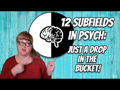 12 major subfields in psychology (and associated psychology jobs)