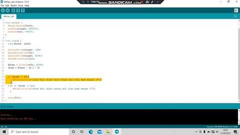 UTS iot - M.AZHAR || implementasi sensor ultrasonik