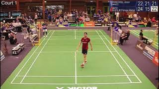 Match Point - Joran Kweekel vs Firman Abdul Kholik - MS, SF - Dutch Int. 2022