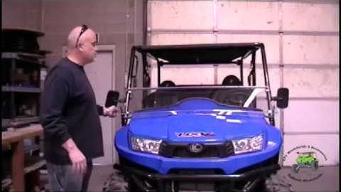 Kymco Windshield Installation | UTV Windshields & Accessories