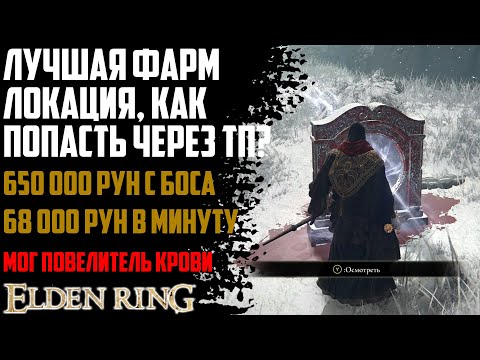 Лучшая локация для фарма рун, как попасть? Мог Повелитель Крови  Elden Ring Гайд