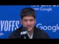 Reed Sheppard PostGame Interview | Los Angeles Lakers vs Houston Rockets