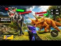 Ultimate Dino Hunter Gameplay 🦖 Venoraptor vs Triceratops Battle | Wild Dinosaur Hunting Survival