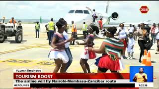 Tourism stakeholders welcome the Mombasa-Zanzibar direct flights by Marifly