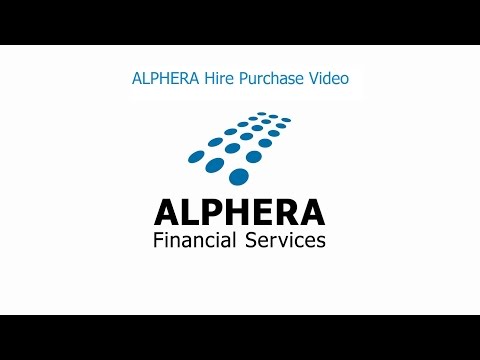 Alphera Hire Purchase Video