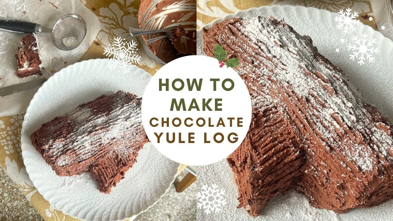 Chocolate & Salted Caramel Mini Yule Logs - Our recipe with photos -  Meilleur du Chef