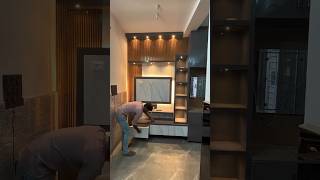 Tv Cabinet with full Storage Furniture Work | #ytshorts #viralvideo #interiordesign #trendingshorts