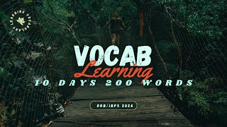 DAY 3/10✅VOCABS for bank/ssc exams✨🔥2024||Vocab tricks for exams||RRB/IBPS 2024#sbi#rrb