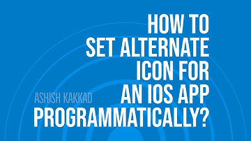 How to change iOS application icon programmatically?