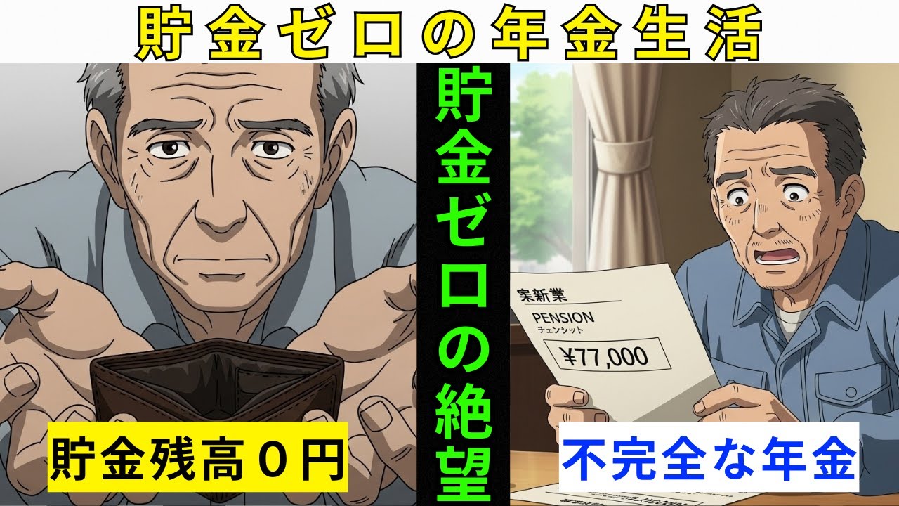 【漫画】もし60代で貯金がゼロになったら？ 年金を2割減らしてでも「今」を選んだ男の衝撃の結末…【泣ける話】