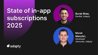 Adapty Talks Bölüm 4, En Çok Kazanan Kategoriler, Adapty Pricing Index, In-App Subscriptions 2025