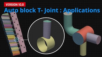 Automated t-joint blocking in GridPro - Applications
