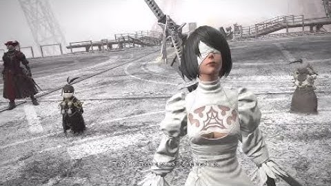 Final Fantasy XIV The Copied Factory Red Mage POV