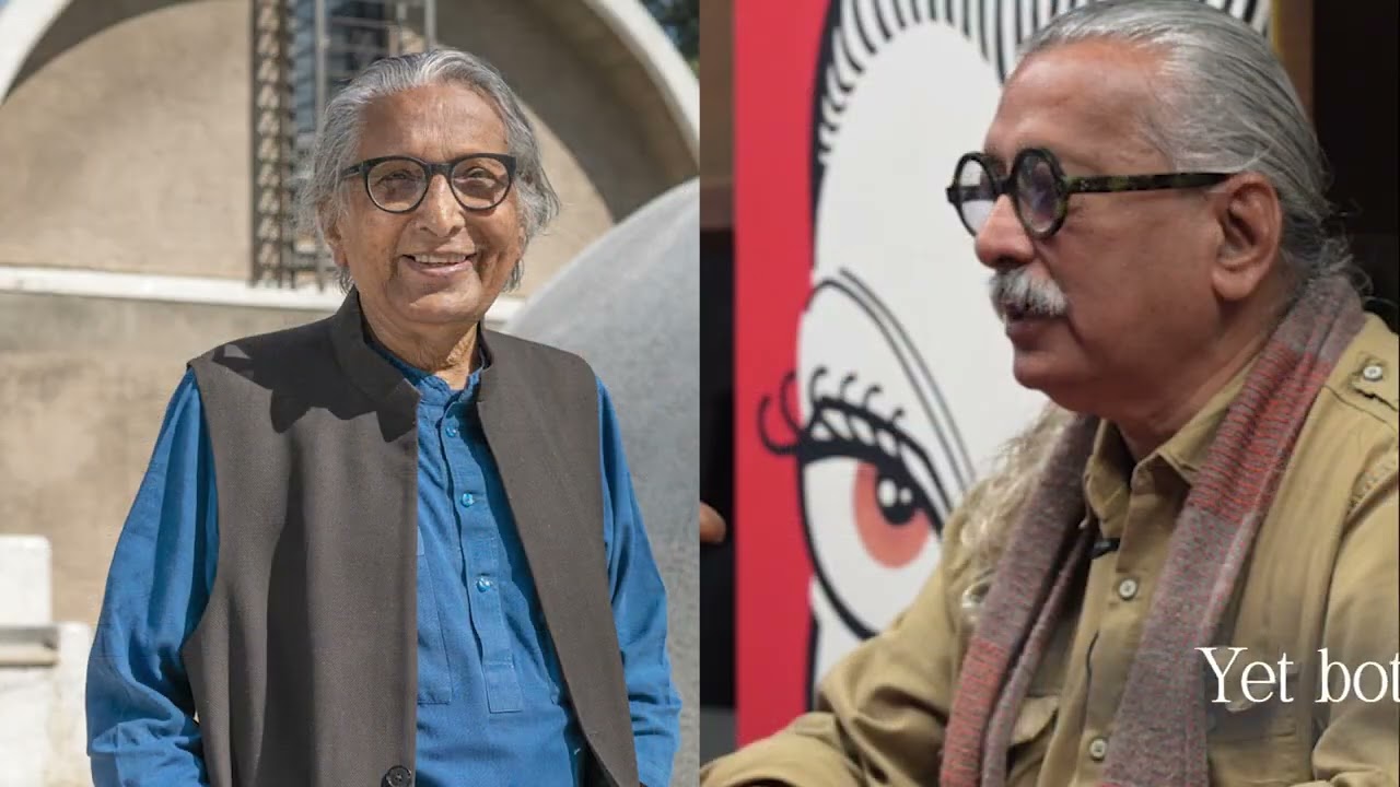 Mentor & Protégé | B. V. Doshi and Girish Doshi | B. V. Doshi Memorial Exhibition | Ambuja Neotia