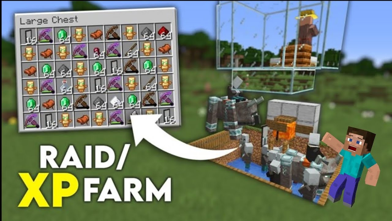 Easy raid farm in minecraft survival 🤯🤯. episode-1 - YouTube