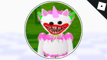 How to get the UNICORN HUGGY BADGE & MORPH in FIND THE POPPY MORPHS | Roblox