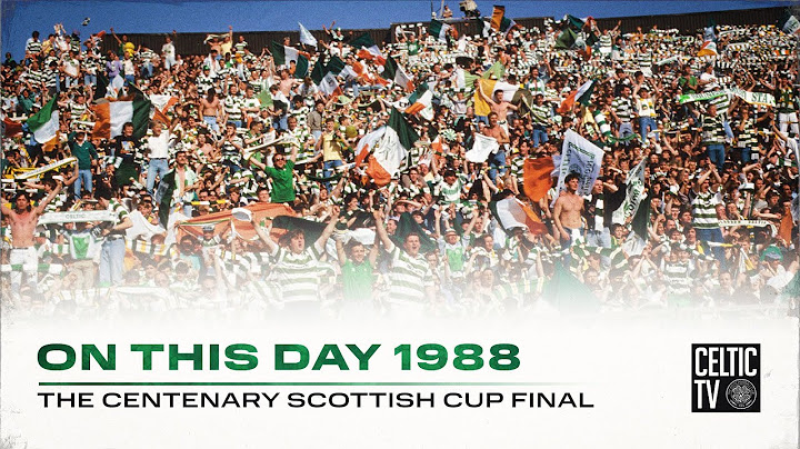 On This Day 1988 | Celtic 2-1 Dundee United | The Centenary Scottish Cup final