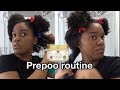 My PREPOO routine on Natural type 4 hair